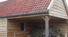 Tuinhuis met houtopslag, Sietse Haisma