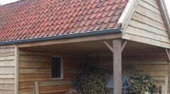 Tuinhuis met houtopslag, Sietse Haisma